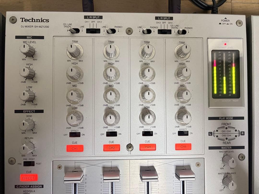 Technics SL-DZ1200 x2 SH-MZ1200 DJ Turntable Mixer CDJ Set of 3