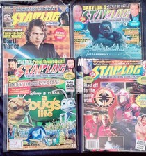  STARLOG magazine 4 Pack. STAR WARS, BUGS LIFE, WING COMMANDER MIGHTY JOE YOUNG