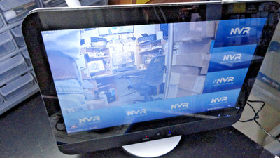Wifi Security Camera System - 4 Cameras w/ Monitor - Tested / Nice Clear Images!