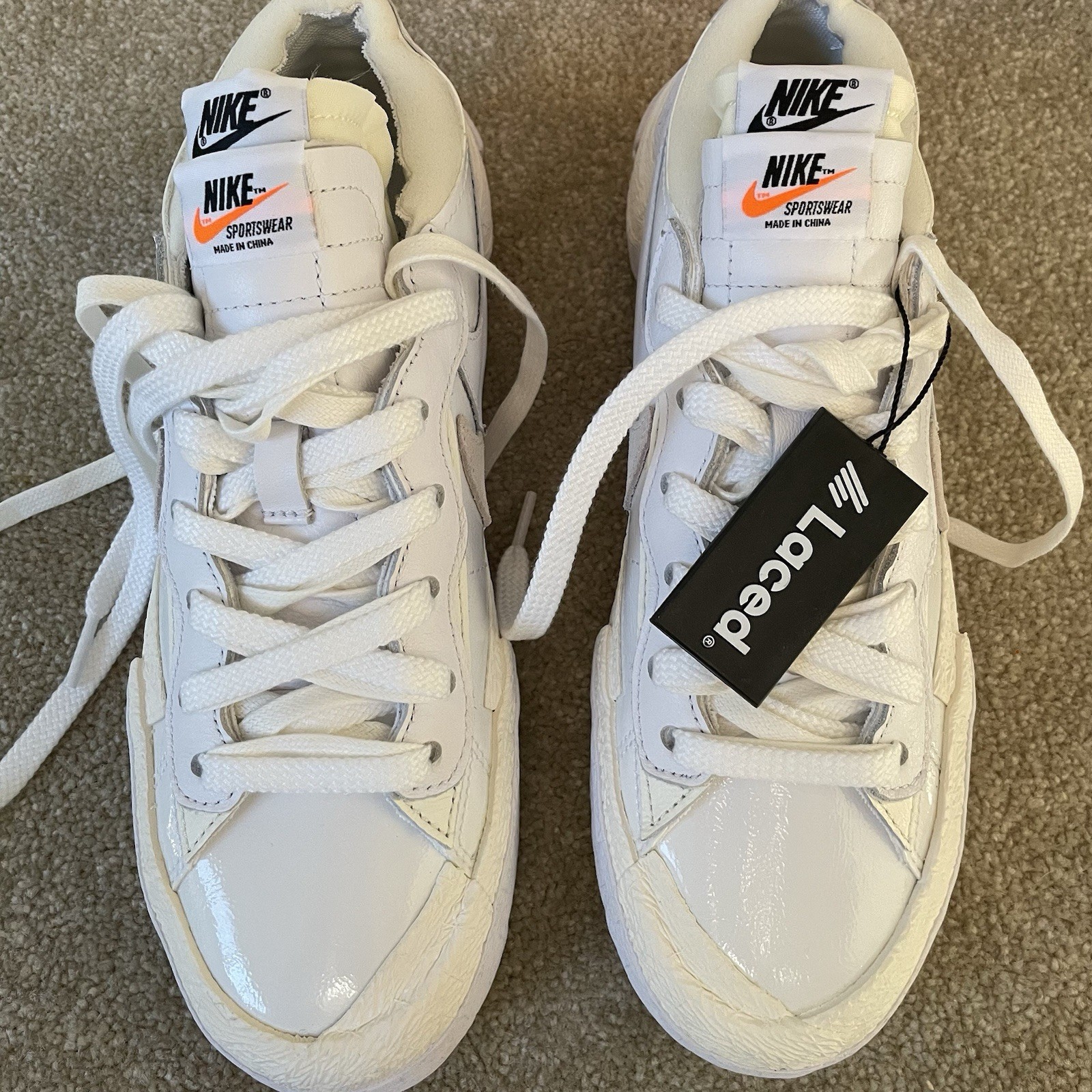 SACAI X NIKE blazer basso nike x sacai