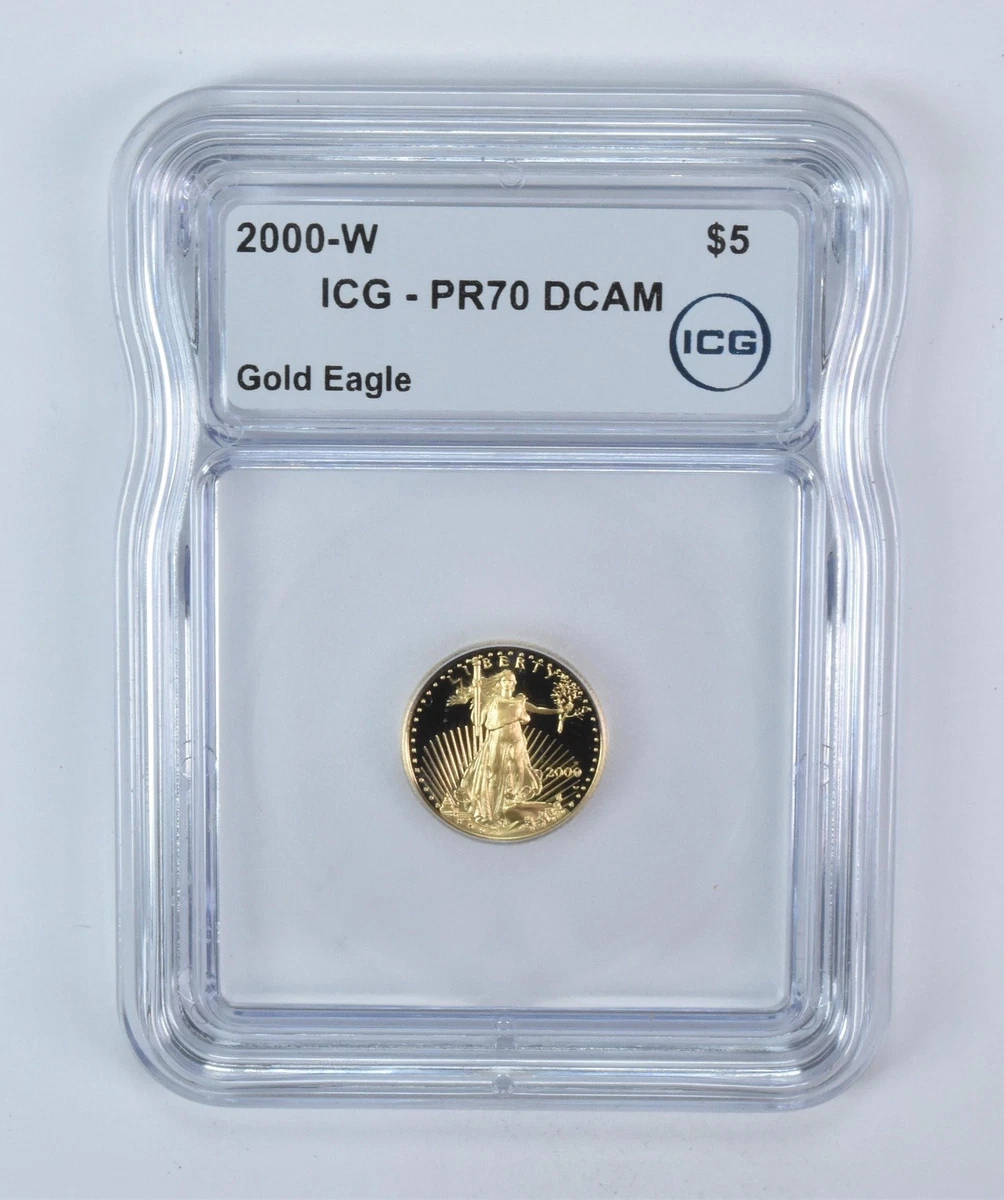 American Eagle PR 70 Graded 2000 Gold Bullion Coins for sale | eBay