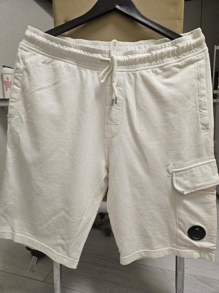 Men C.P. Company Shorts White XL