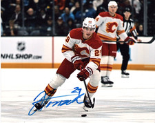 Calgary Flames Samuel Honzek  Autographed Signed 8x10 Photo COA #3