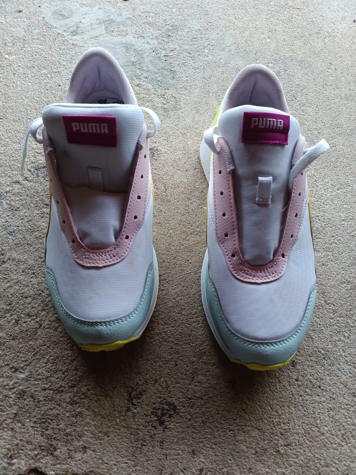 Sneakers Puma Cruise Rider Pop Glitch multicolore casual moda ragazza taglia 7