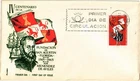 Dr Jim Stamps Spain Fdc 400Th Anniversary Founding St Augustine Fla Thermograph
