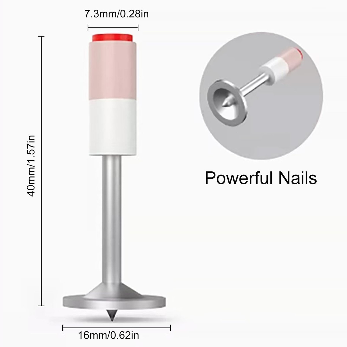 Piastra Ungueale Di Sicurezza In Acciaio Premium Per Borchie In Legno - Foto 5