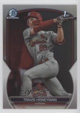 2023 Bowman Draft Chrome Refractor Travis Honeyman #BDC-95 14im