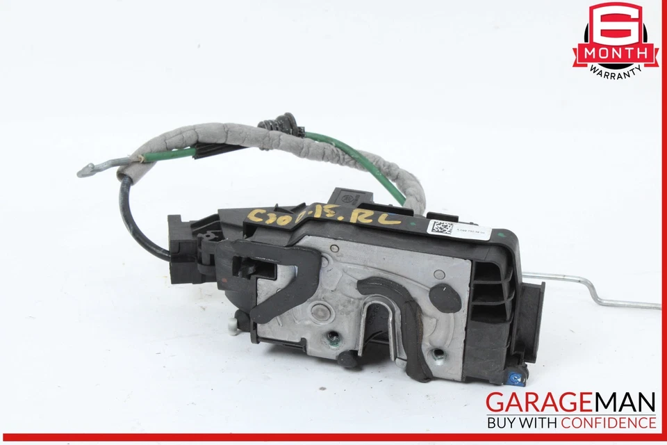 Actuador de cierre de puerta lateral izquierda trasera 15-20 mercedes w205 c300 c350e c43 amg Foto 2 de 4