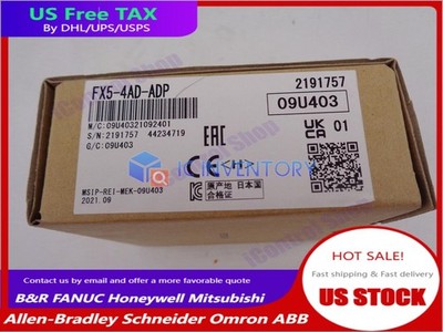1PCS NEW Mitsubishi PLC FX5-4AD-ADP Analog Module