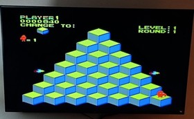 Q*Bert "NES, 1989" (Cartridge Only)