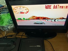 Jaguar XJ220 sega mega cd game boxed complete with manual