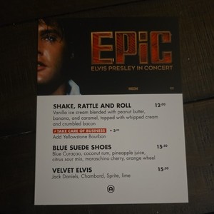 Elvis Menu | eBay