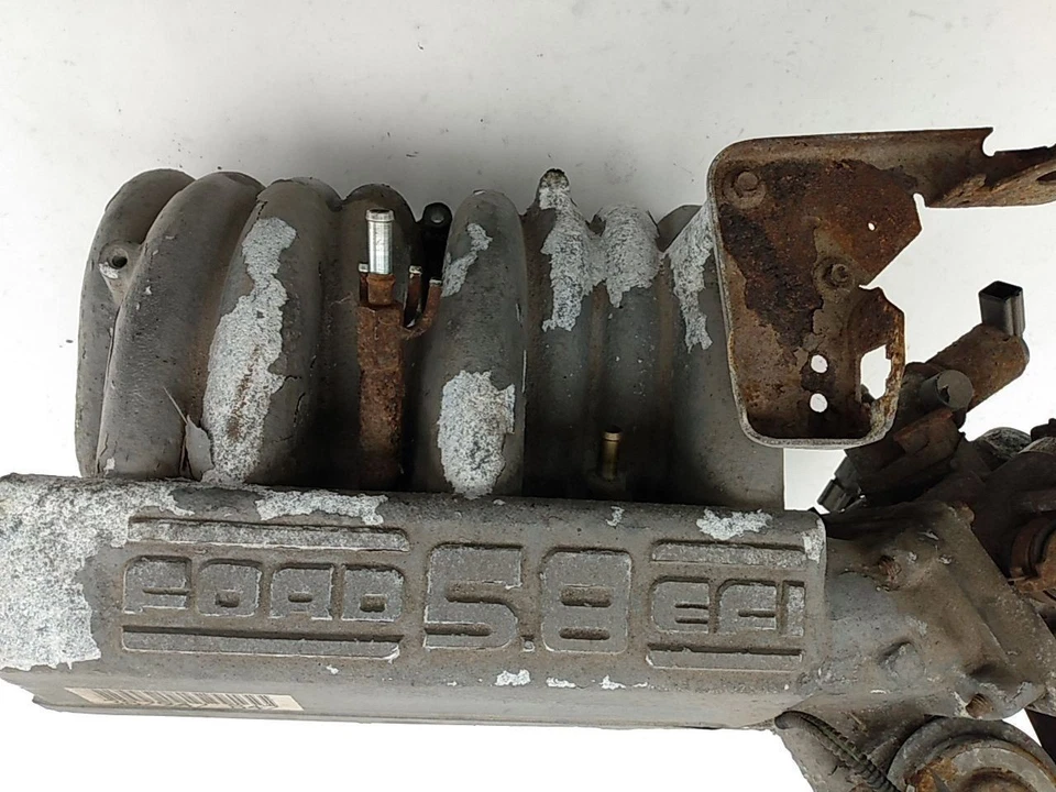 Colector de admisión superior Ford Bronco con cuerpo de acelerador 5,8 L V8 8 cilindros se adapta a 95-97 Foto 4 de 4