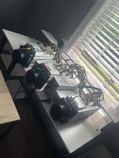 2-s9 13.5 th  1-Dragonmint t1  16th Comes with silencers  Comes with powersupply