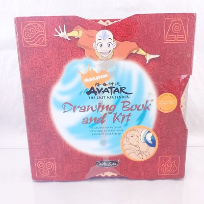 Nickelodeon Avatar The Last Airbender Drawing Book Kit Pencils Paper Markers