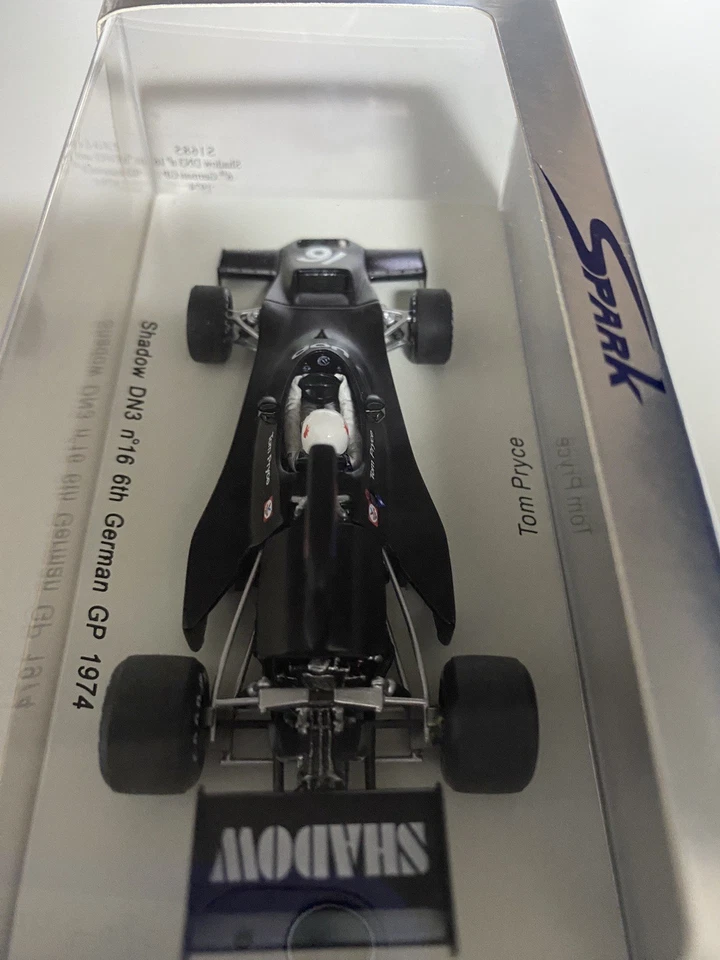 Spark 1/43 S1685 Shadow DN3 6th German GP 1974 Tom Pryce F/S Japan - Image 3 of 4