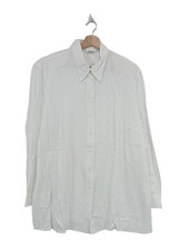 EINHORN Hemd-Bluse Damen Bluse Gr. DE 44 weiß Casual-Look