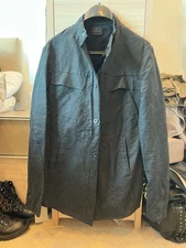 Lost & Found Ria Dunn Mens Black Field Jacket Small BNWT Rick Owens