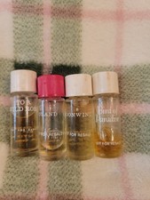 Vintage Avon Perfume Samples Bottles 1960s Wild Rose Bird Of Paradise X 4