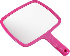 Specchio Portatile Professionale per Salone Parrucchiere Barbiere Con Manico - S