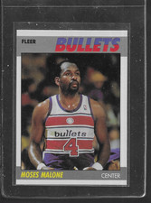 1987-88 FLEER # 69 MOSES MALONE NICE CARD