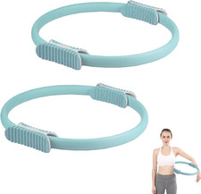 Cerchia Di Pilates - Anello per Pilates - Anello Yoga per Impugnatura Doppia per