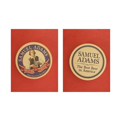 Samuel Adams Voted America's Best Beer Brauerei Bierdeckel Beermat