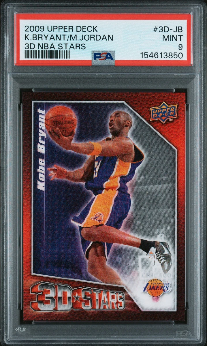 2009-10 Upper Deck - Kobe Bryant/Michael Jordan #3D-JB for sale | eBay