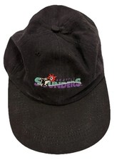 Vintage SEATTLE SOUNDERS Hat Black Orca Whale...