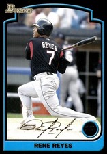 Rene Reyes 2003 Bowman Draft Picks & Prospects #BDP154 Rockies MLB READ