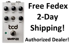 New Wampler TCD The Compulsion Drive Distortion Overdrive Guitar Effects Pedal