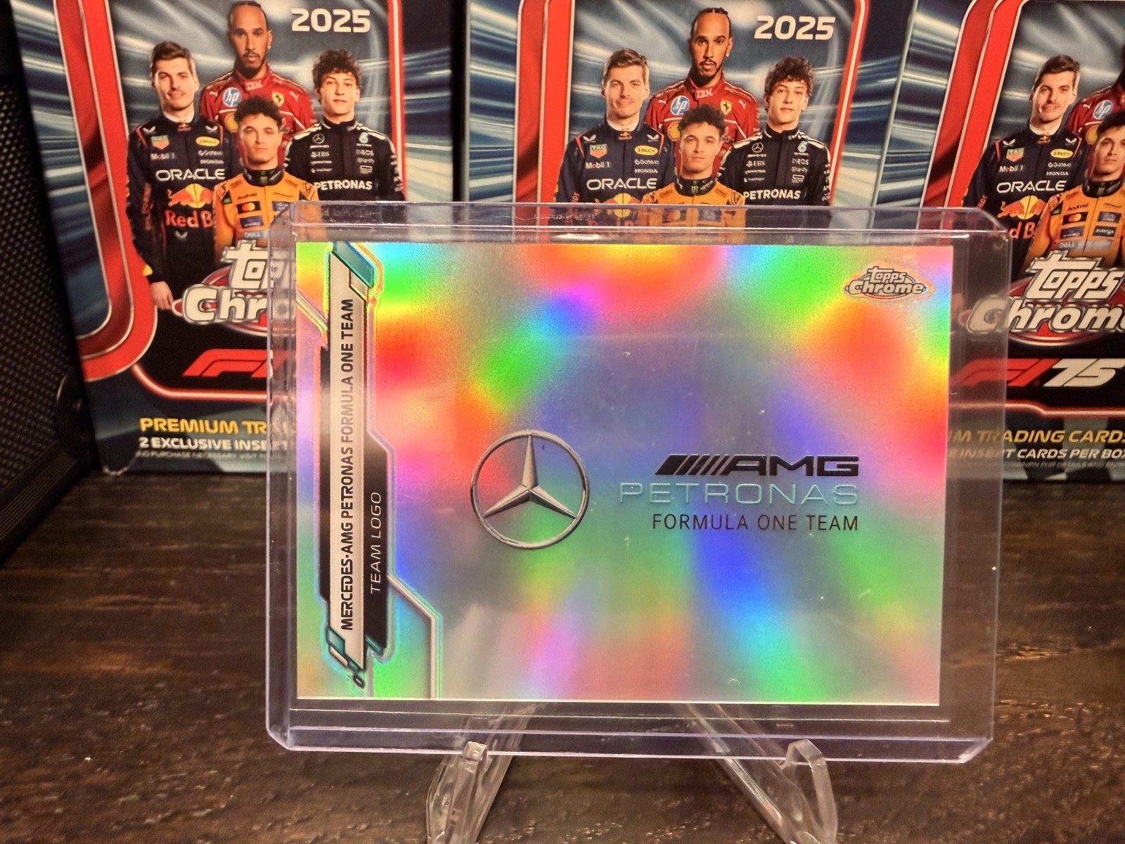 2020 Topps Chrome F1 Mercedes Logo 112 Refractor