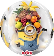 15" Despicable Me Clear Orbz Balloon