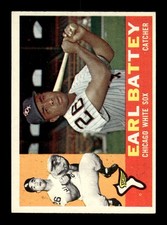1960 Topps #328 Earl Battey Chicago White Sox EXMT KC10008950