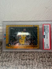 Marketplace image: 2025 Topps Gold Foil Superfractor Bennedict Mathurin 1/1 Foilfractor PSA 8 Pop 1