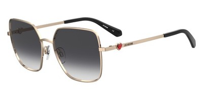 Gafa de sol LOVE MOSCHINO 075/S 000 (9O) ROSE GOLD/DARK GRAY SHADED CAL. 56