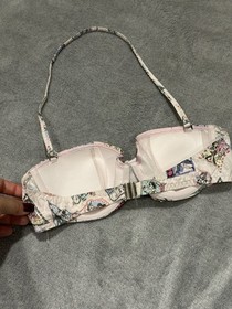 AGENT PROVOCATEUR Amylee Retro Pin-Up Printed Bikini Set US/UK 34B / 2 Rare
