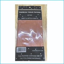 Premium Brown (Kraft) Tissue Paper 20″×30″ Sheets Pack – Party & Gift Wrap