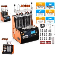ANCEL JC200/JC400/JC600Fuel Injector Tester Cleaner Ultrasonic Seal/Leakage Test