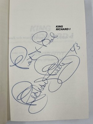 King Richard I Richard Petty Autobiography NASCAR Signed 1986 Hardcover DJ