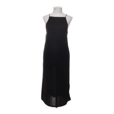 H&M, Kleid, Größe: S, Schwarz, Polyester, Einfarbig, Damen #DLU