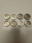 Kennedy Half Dollars (Lot Of 8) , see list and photos.