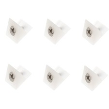 100 Pcs Dresser Drawer Repair Furniture Kit Brace for Wall Tool Fixing Bracket