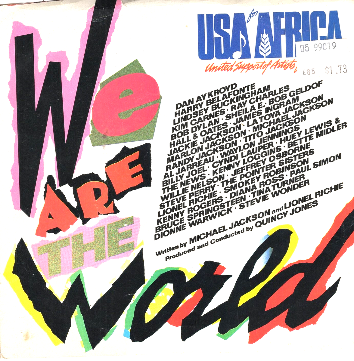 Quincy Jones & Various: We Are The World / Grace 