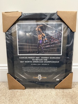 Damian Priest WWE Framed 15'' x 17'' Collage from 2020 NXT Takeover - LE 1/250