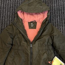 NWT Girls All In Motion Cold Weather Water Wind Resistant Jacket Sz XS 4/5