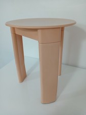 Sgabello Tavolino Gedy Olaf Von Bohr Anni 70 Vintage Design 40x32 Cm