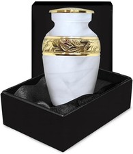 Solace Forever Small Urns for Human Ashes Keepsake - Keepsake Urn for Men and...