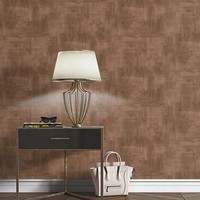 Vliestapete Putzoptik Grafik Motiv Shabby Kupfer Metallic 10480-48 (3,35€/1Qm)