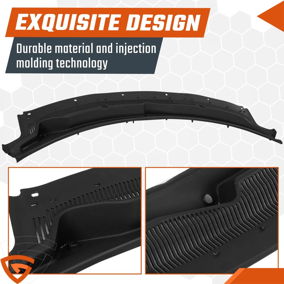 Windshield Cowl Grille Top Panel For BB5Z78022A68AA For 2011-2019 Ford Explorer - Image 2 of 4